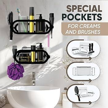 Stylish shower caddies for organized convenience ⁢in modern bathrooms