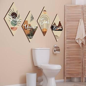 Bohemian Flair: Eclectic décor‍ transforms your bathroom⁢ into ‍a cozy getaway