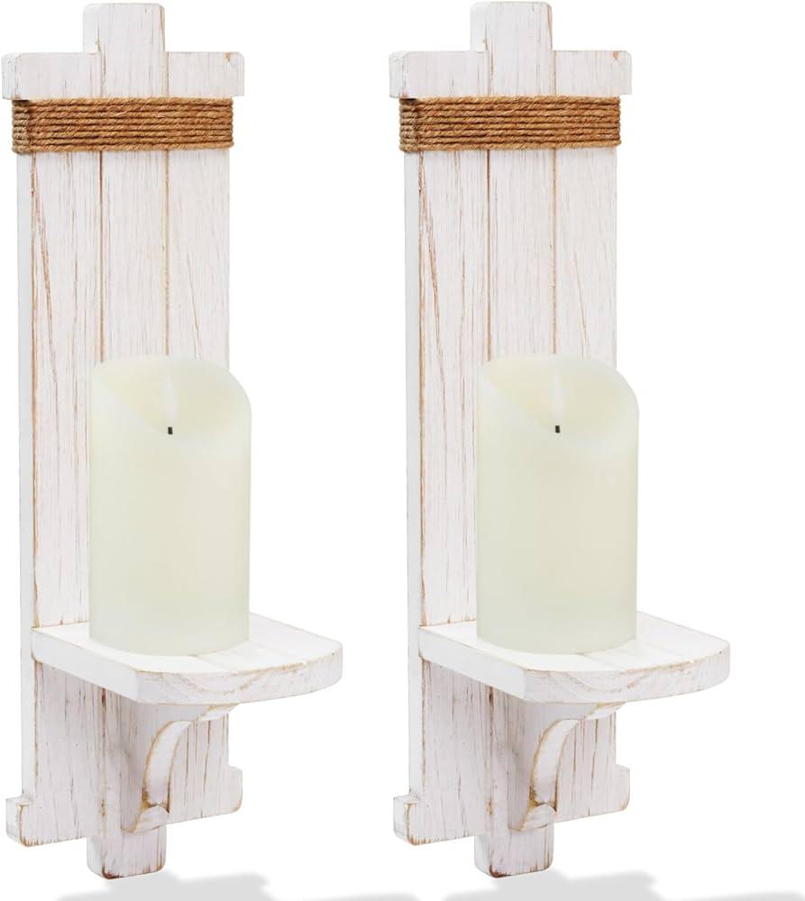 Accessorize with wooden candles for a calming wooden bathroom‌ vibe