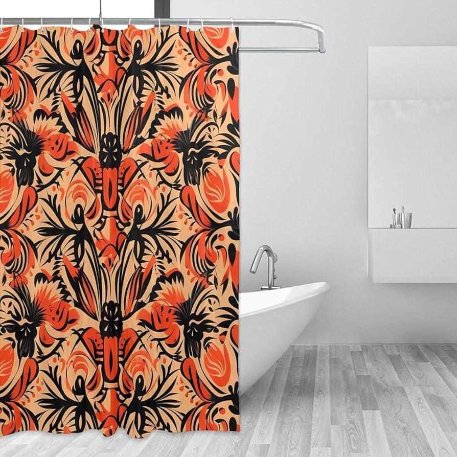 Unique shower curtains showcase your style in an⁢ eclectic bathroom vibe