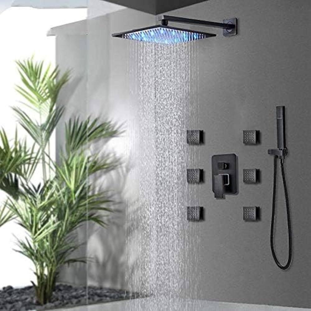 Rainfall showerheads provide a⁤ spa-like ⁢experience ‌in⁣ your modern bathroom