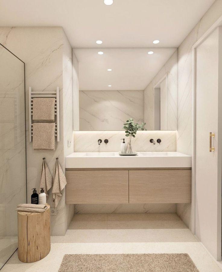 Modern ​Minimalism:‍ Embrace sleek lines and a clutter-free bathroom ⁣design