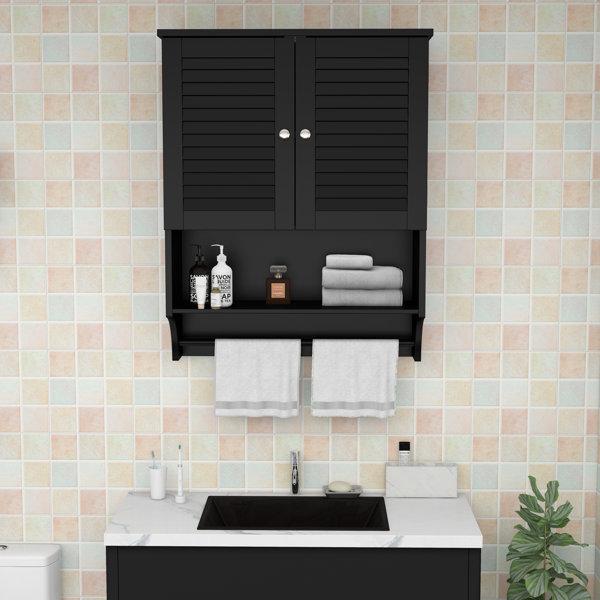 Wall-mounted‍ storage solutions to maximize space in a modern bathroom