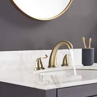 Opt for dual faucets to enhance functionality in modern bathroom