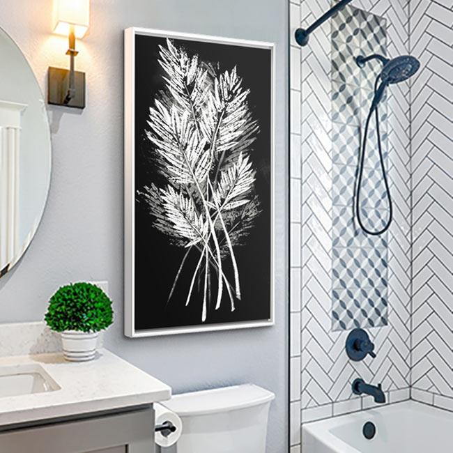 Unique ‍wall art to express personality⁢ in⁢ your​ modern bathroom