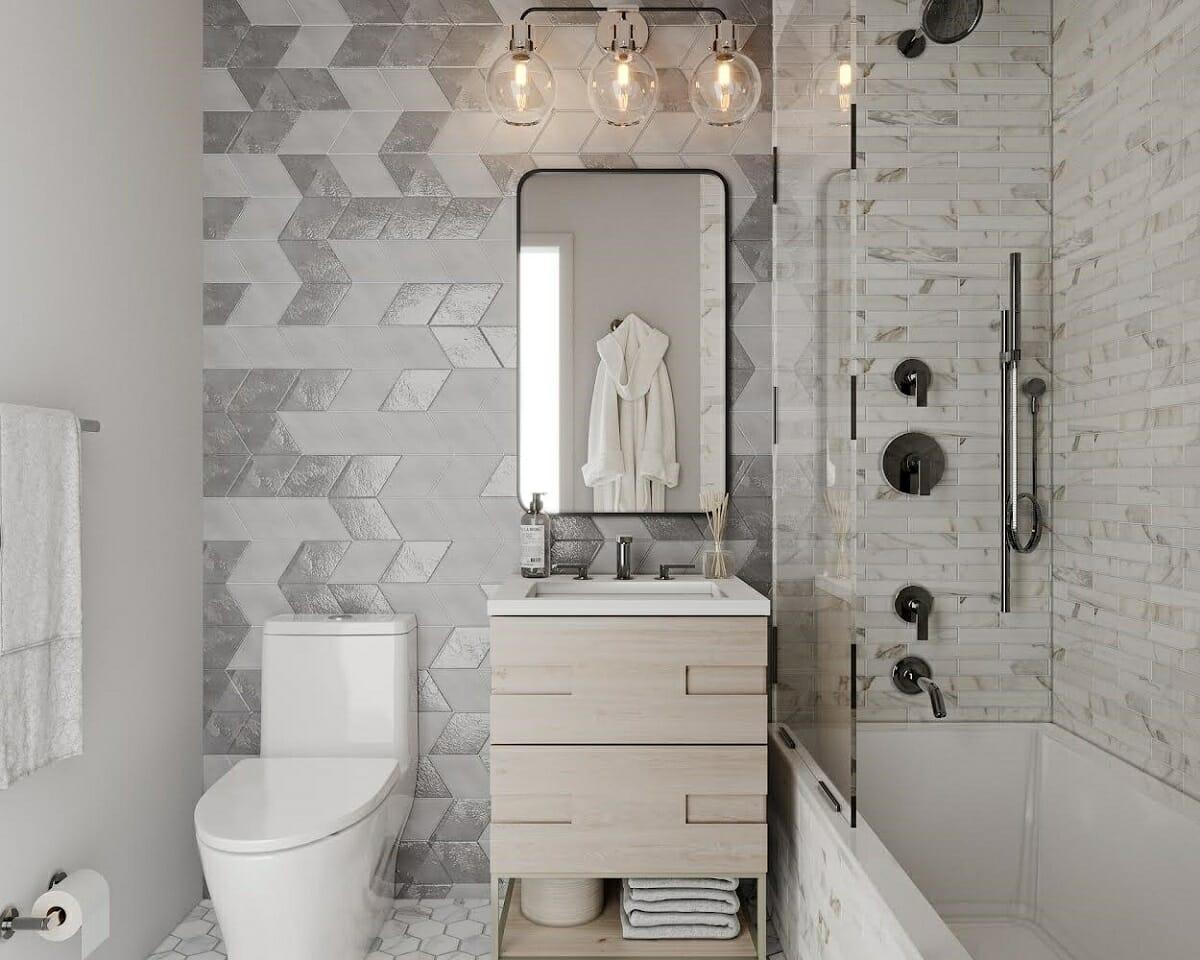 Introduce ⁢metallic accents to ​add a modern twist to your ‌eclectic bathroom