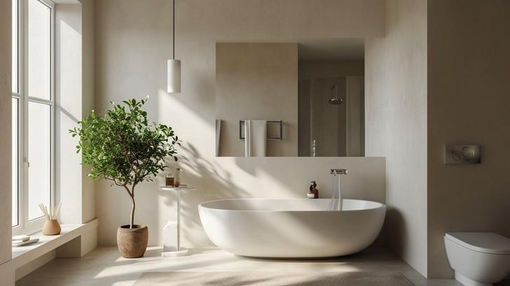 Utilize a freestanding tub​ as a centerpiece in your⁤ modern bathroom