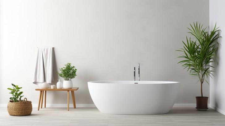 Minimalist designs that evoke tranquility in your​ Modern Bathroom