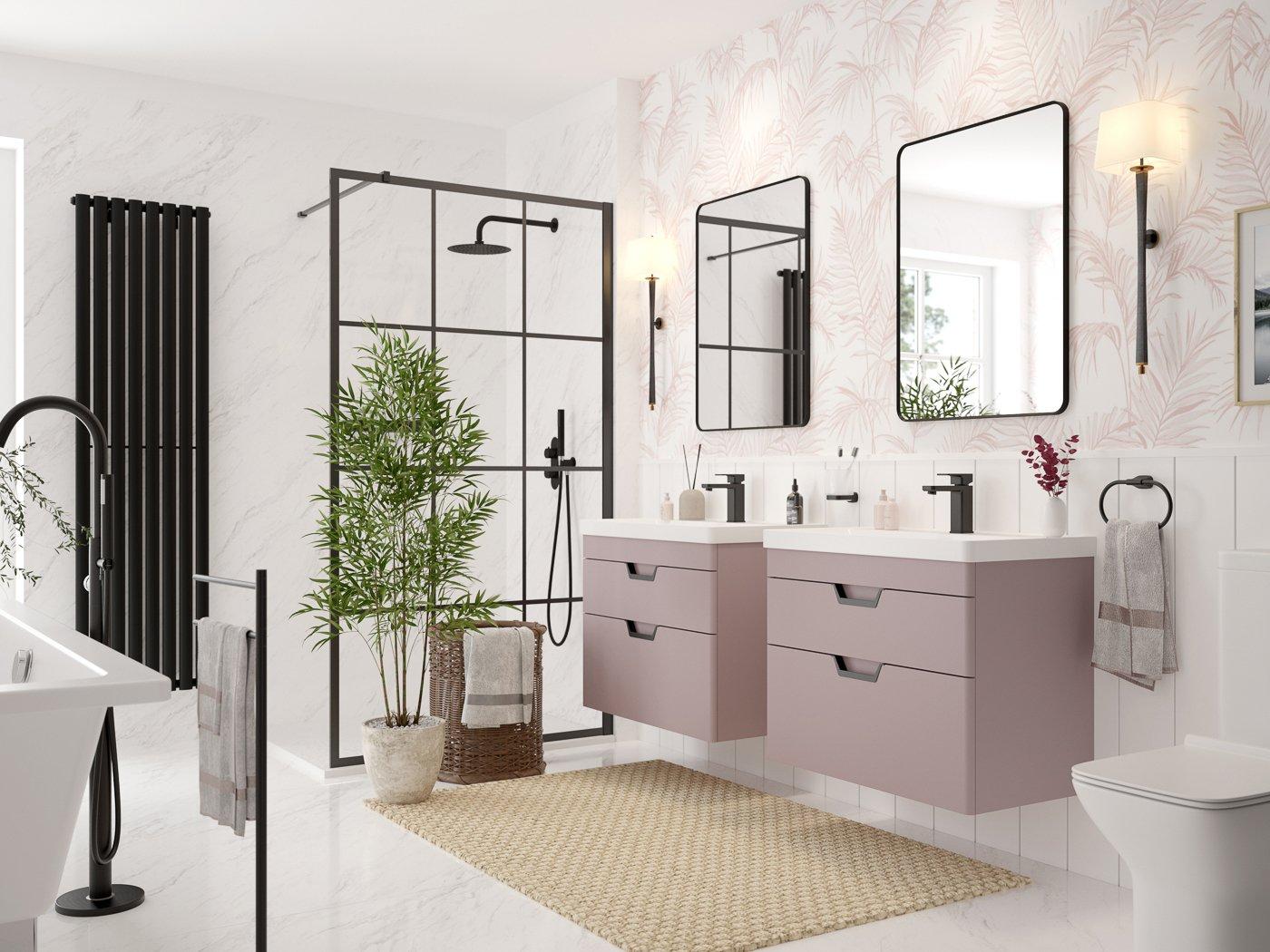 Cute pastel bathroom storage solutions keep it stylish and organized