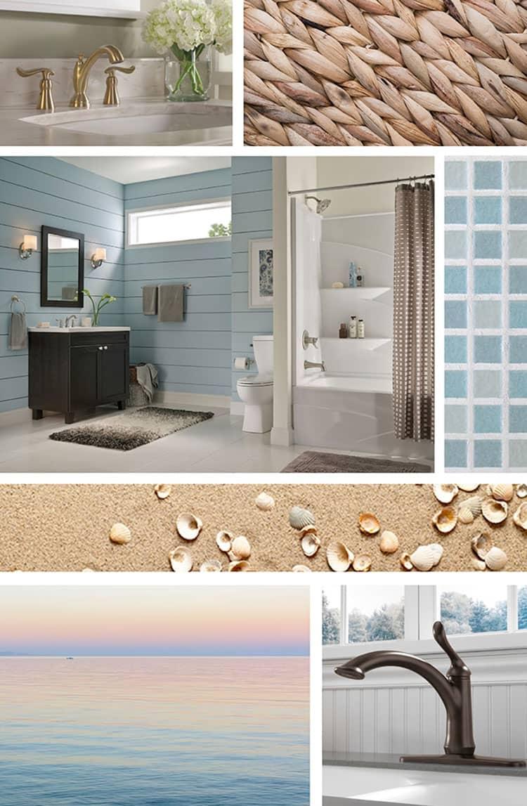 Coastal bathroom:​ Bring the beach indoors​ with sea-inspired decor