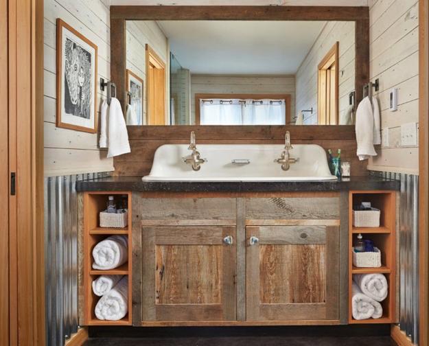 Incorporate reclaimed wood in your‍ wooden ⁤bathroom⁤ design