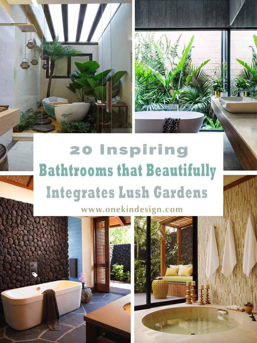 Introduce greenery with ⁢indoor plants for freshness in modern‍ bathroom