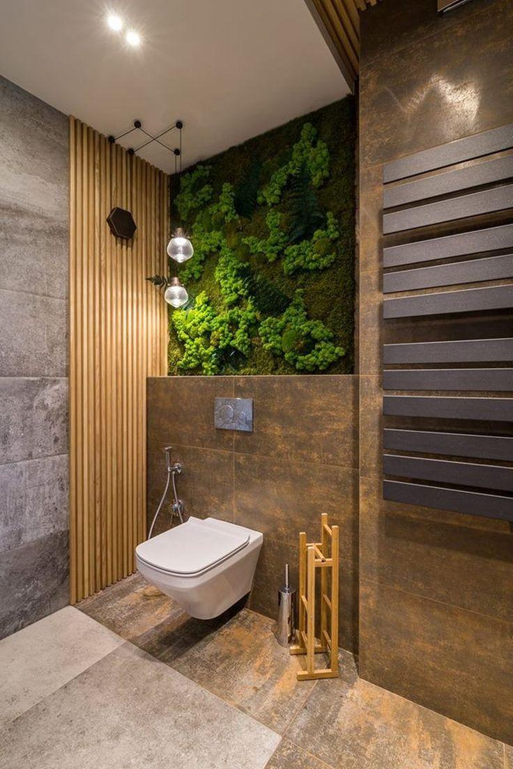 A touch of ​greenery ⁢with stylish storage​ in your modern bathroom