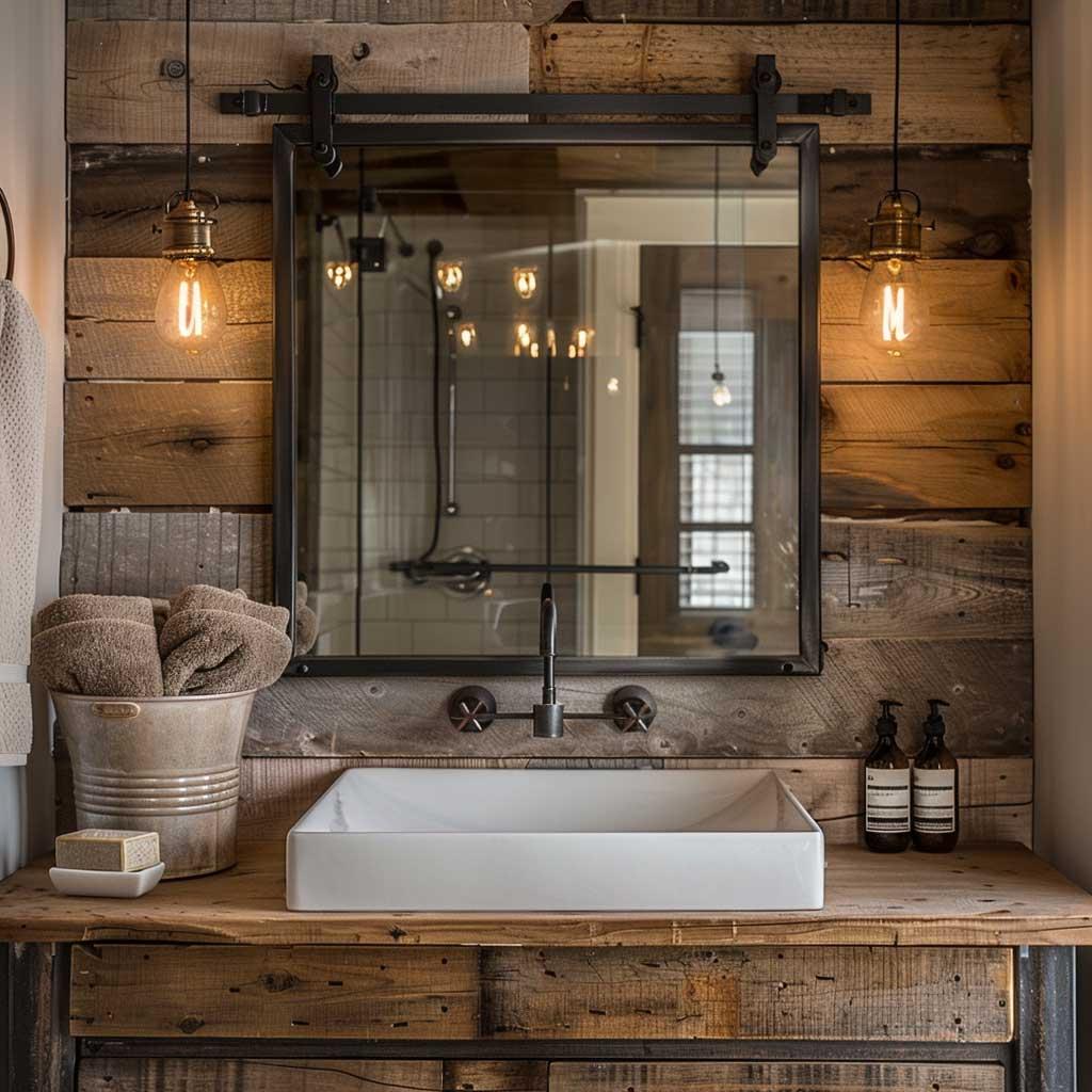 Farmhouse Fresh: A blend of comfort and style in your bathroom