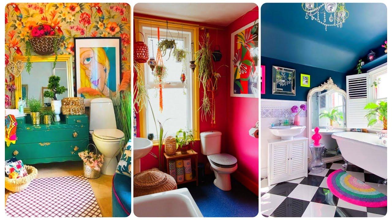 Colorful Whimsy: Bright accents bring joy​ to⁢ your bathroom design