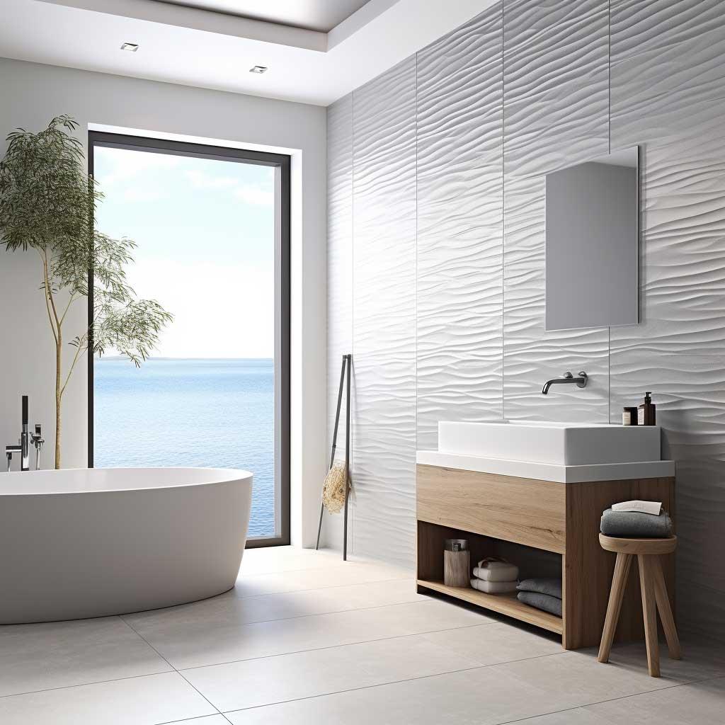 Textured‍ tiles can introduce depth and ‌interest to modern bathrooms