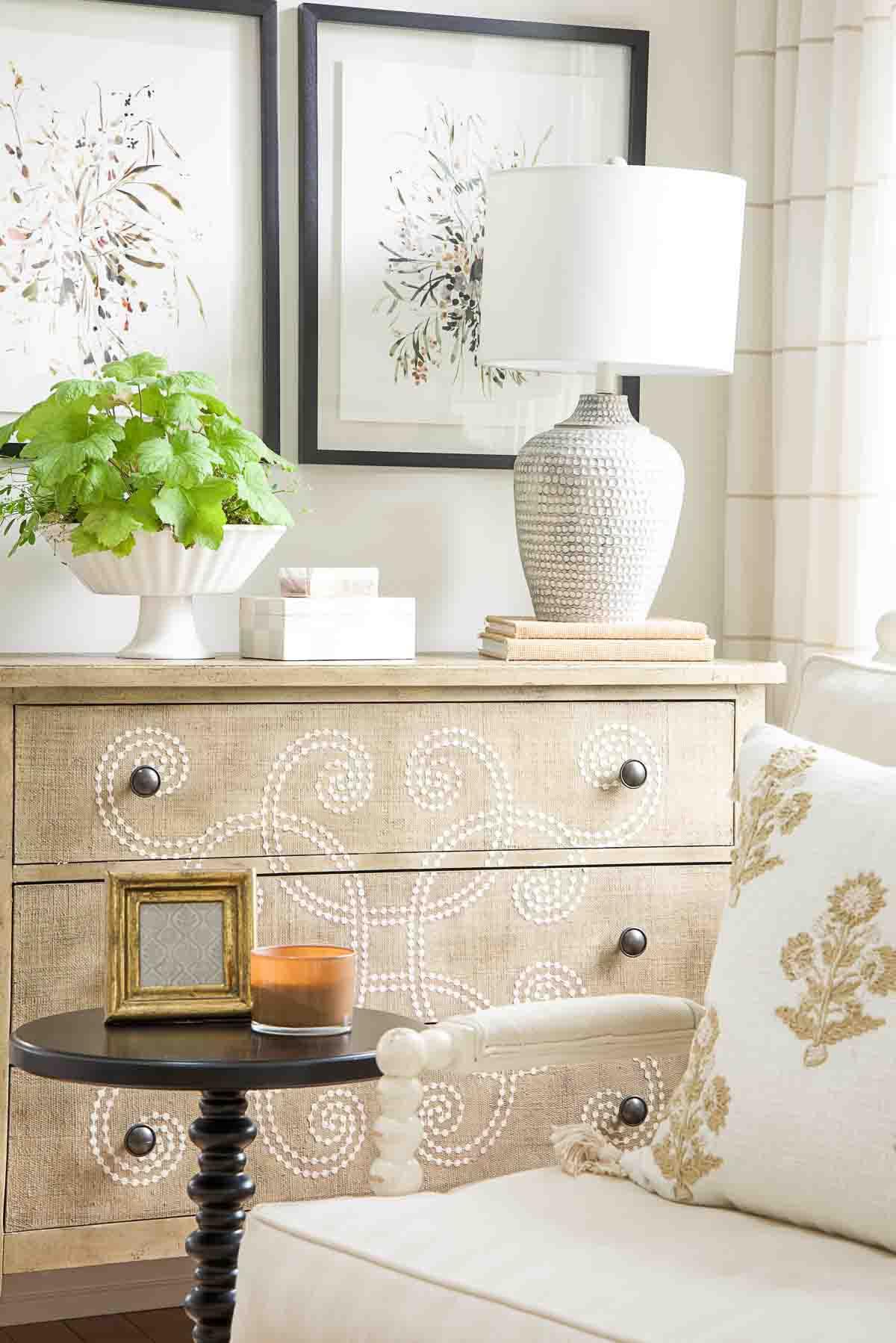 Layer textures with woven baskets and plush rugs in your eclectic bathroom