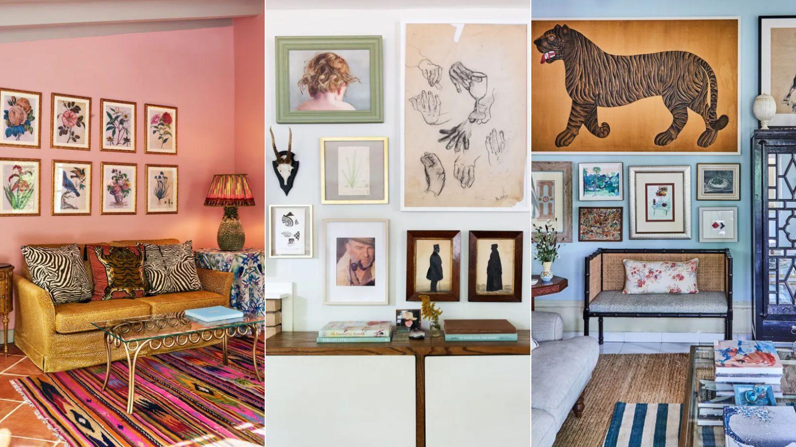 Create a gallery wall showcasing eclectic art in your bathroom’s limited ⁣space