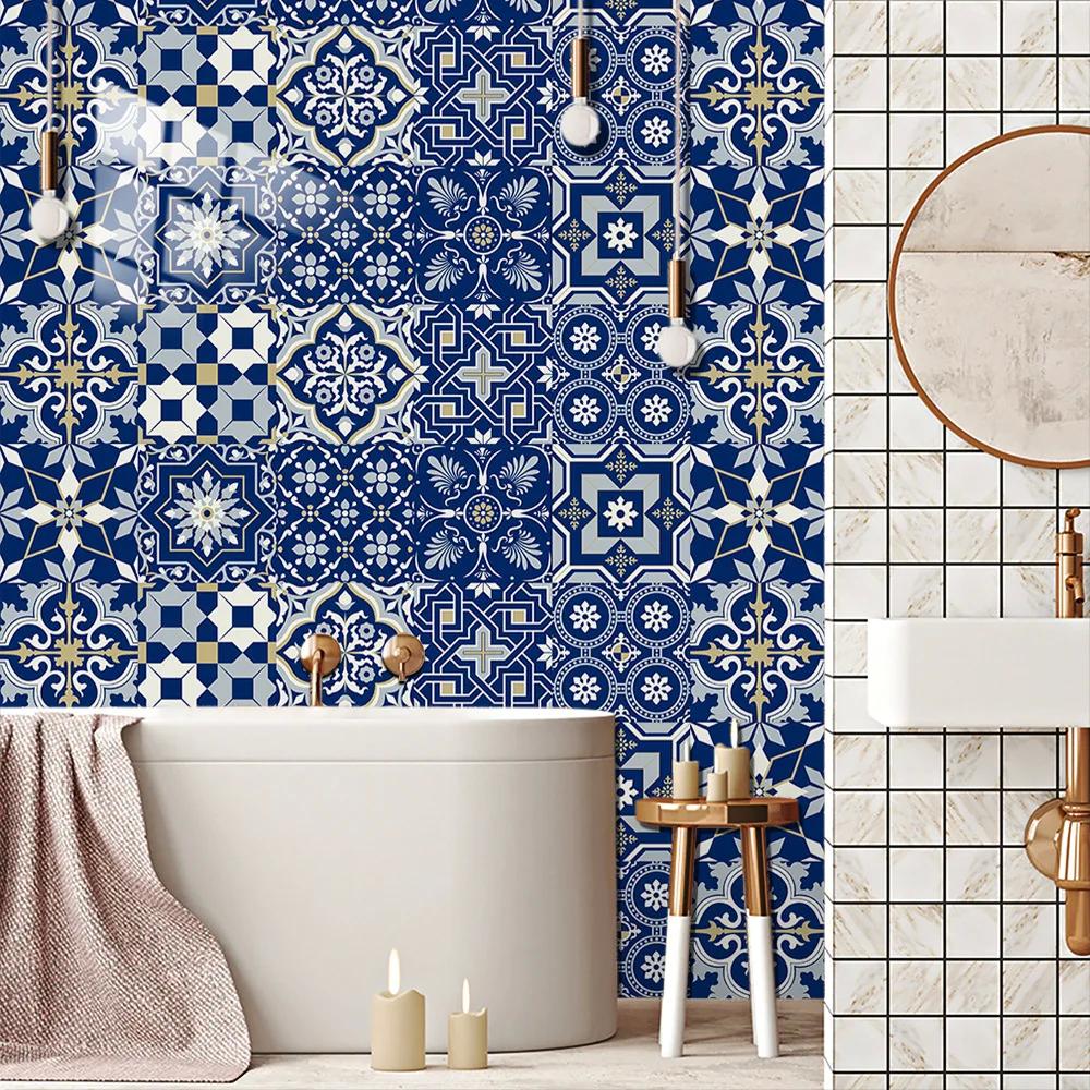 Retro Revival: Add vintage ⁤patterns ‌and colorful tiles to your bathroom