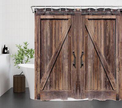 Rustic Farmhouse: Create warmth with wood and vintage bathroom accessories