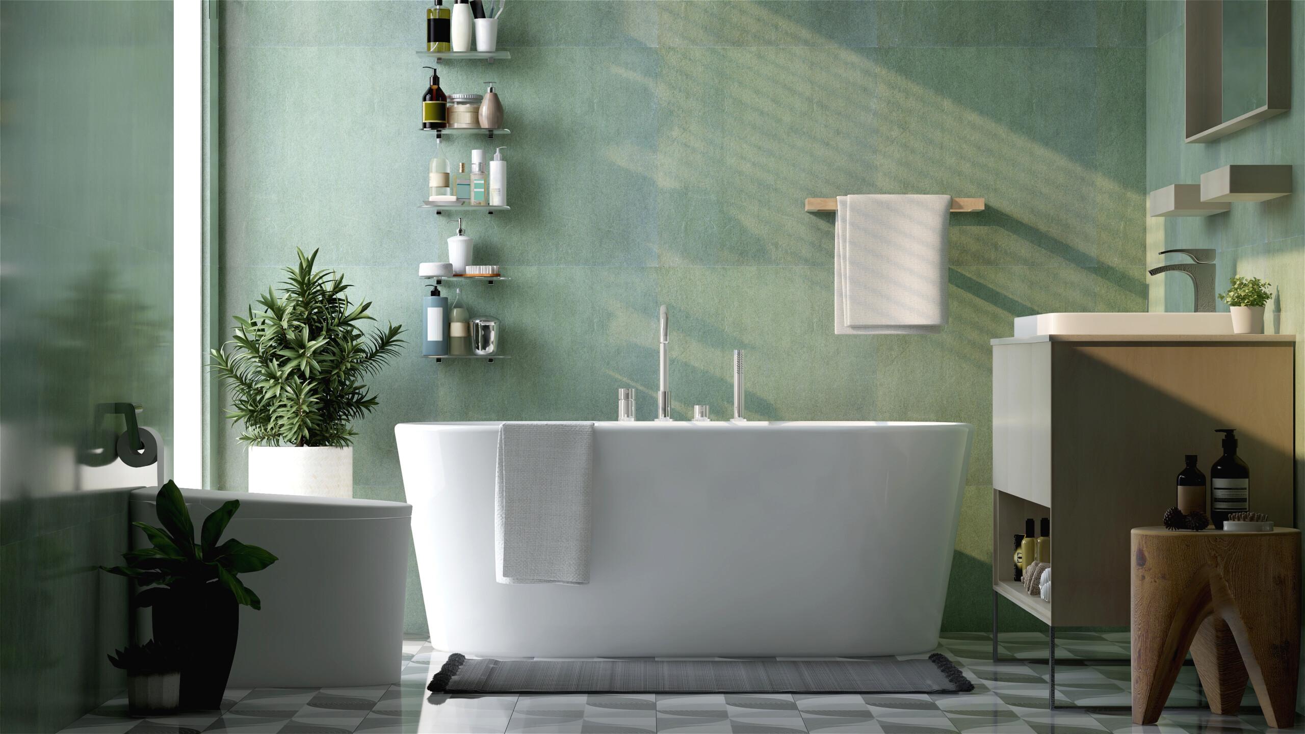 Botanical Oasis: ​Incorporate houseplants‍ for ‌a refreshing bathroom retreat