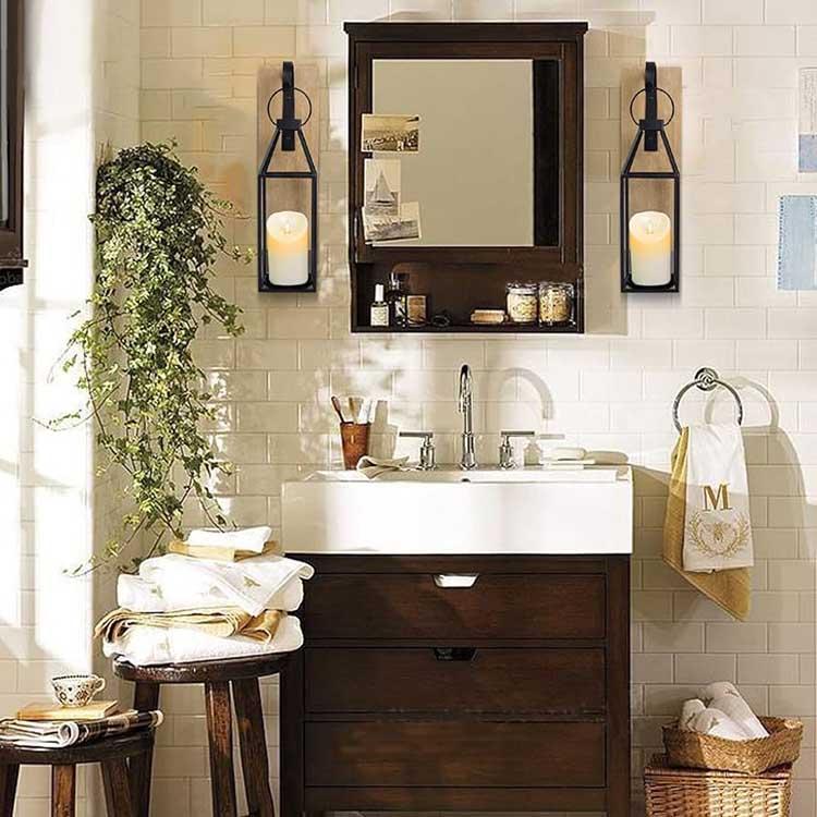 Play ⁢with layered lighting options to enhance your boho bathroom ‍ambiance