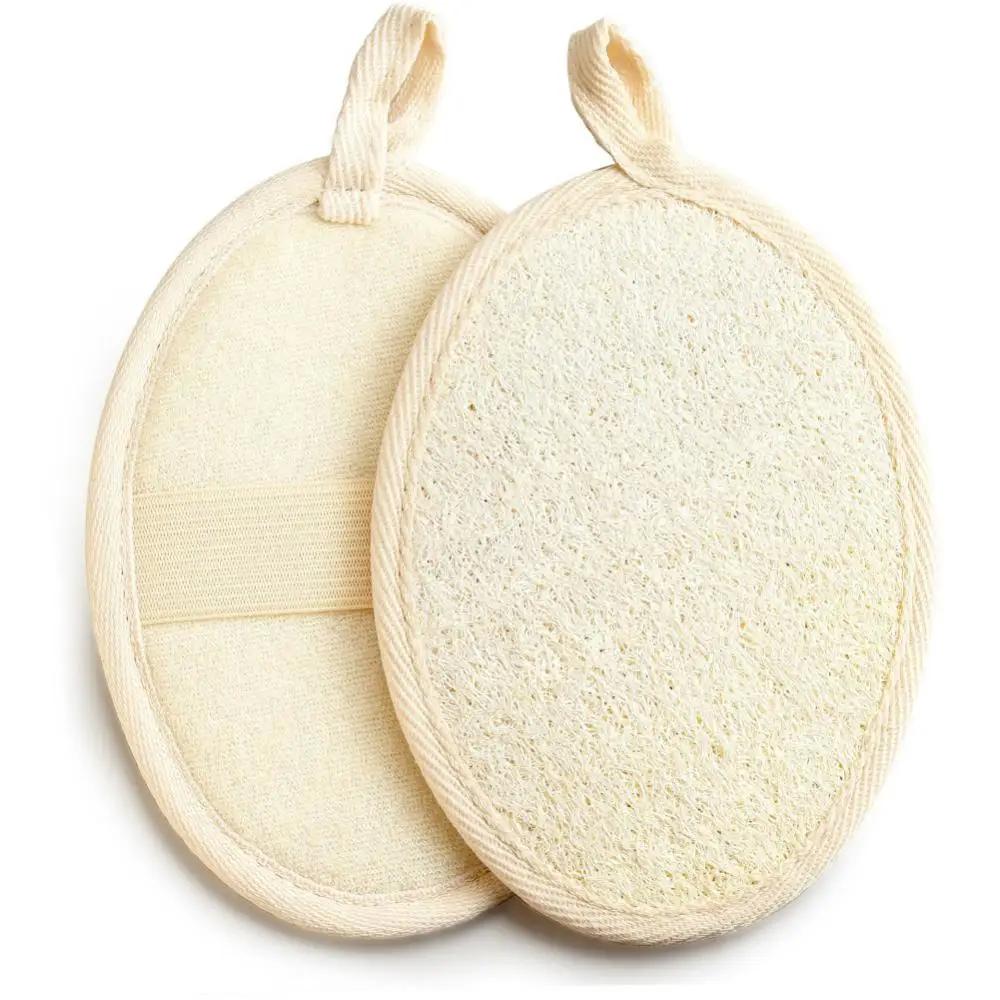 Natural loofahs and brushes for a ‌spa-like experience in your boho bathroom