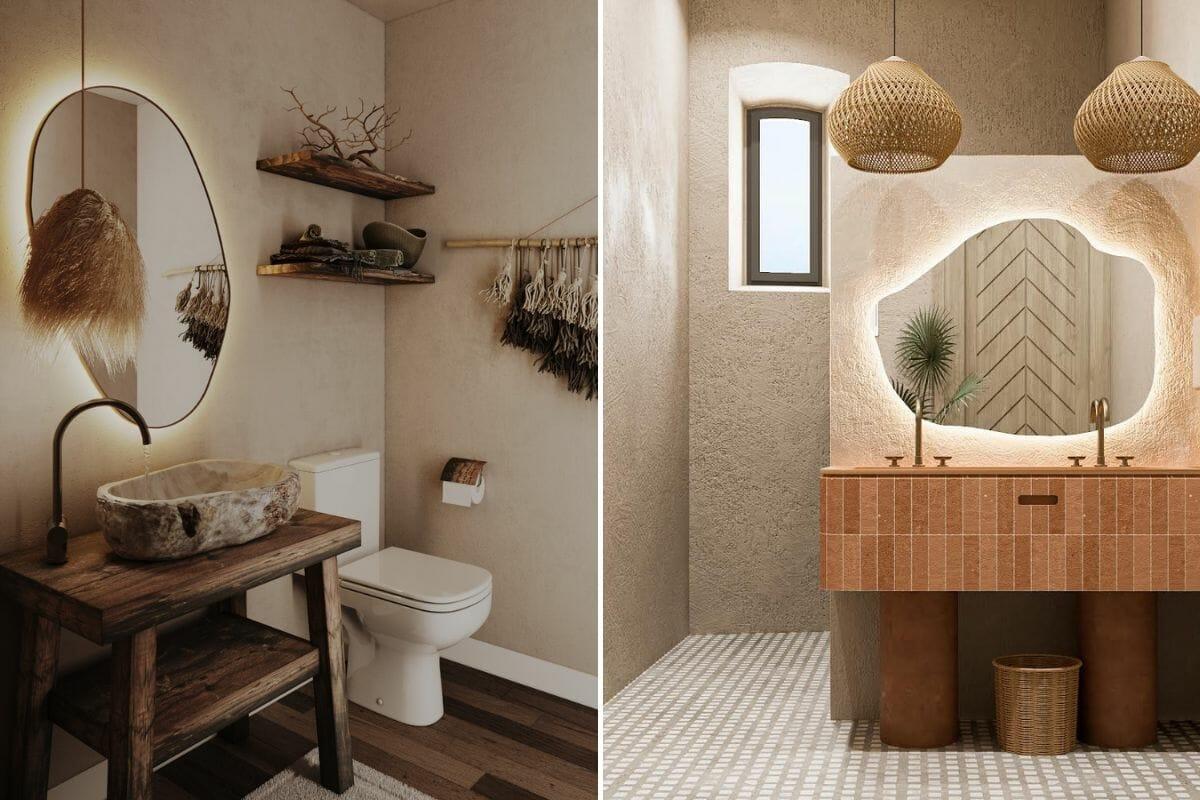 Use natural materials to enhance your modern ⁣bathroom’s organic aesthetic