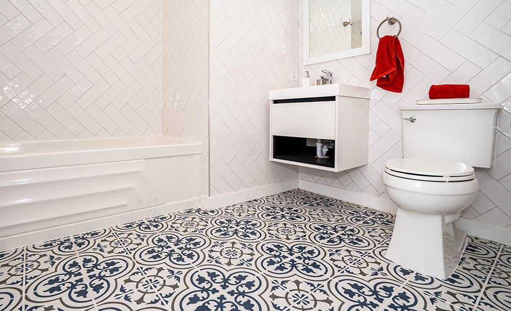 Use mismatched tiles to‌ create‍ a vibrant,⁣ eclectic bathroom floor thats visually stunning