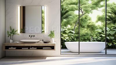 Embrace minimalist design to complement your wooden bathroom retreat