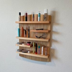 Use wooden bathroom shelving ⁣for stylish storage solutions