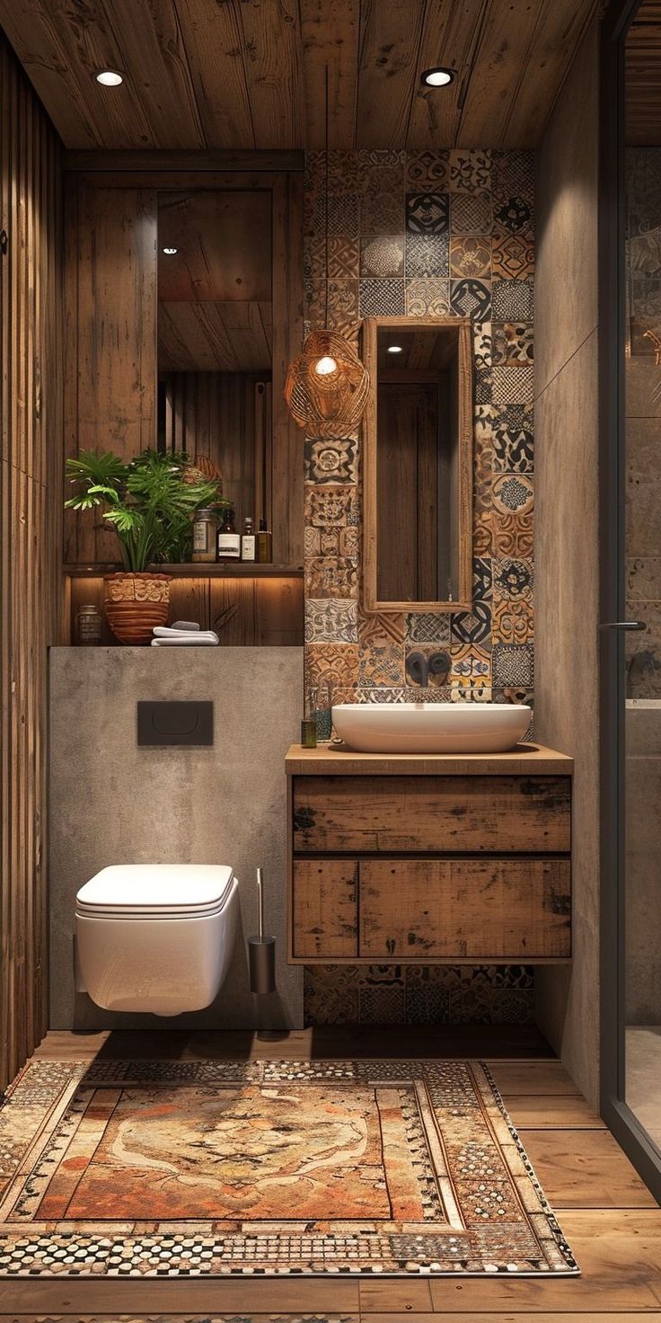 23 Inspiring Ideas for a Serene Wooden Bathroom Retreat