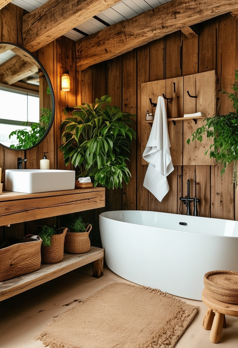 23 Inspiring Ideas for a Stylish Wooden Bathroom Retreat