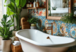 23 Unique Elements to Create an Eclectic Bathroom Escape