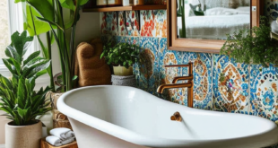 23 Unique Elements to Create an Eclectic Bathroom Escape