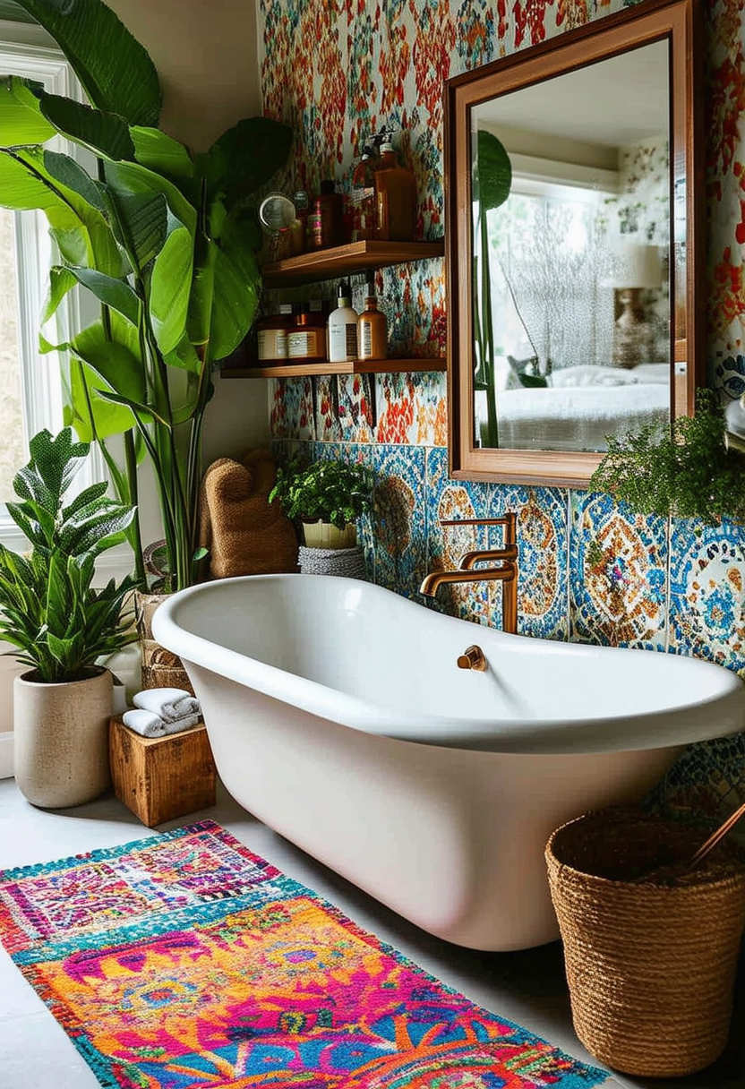 Unique Elements to Create an Eclectic Bathroom Escape