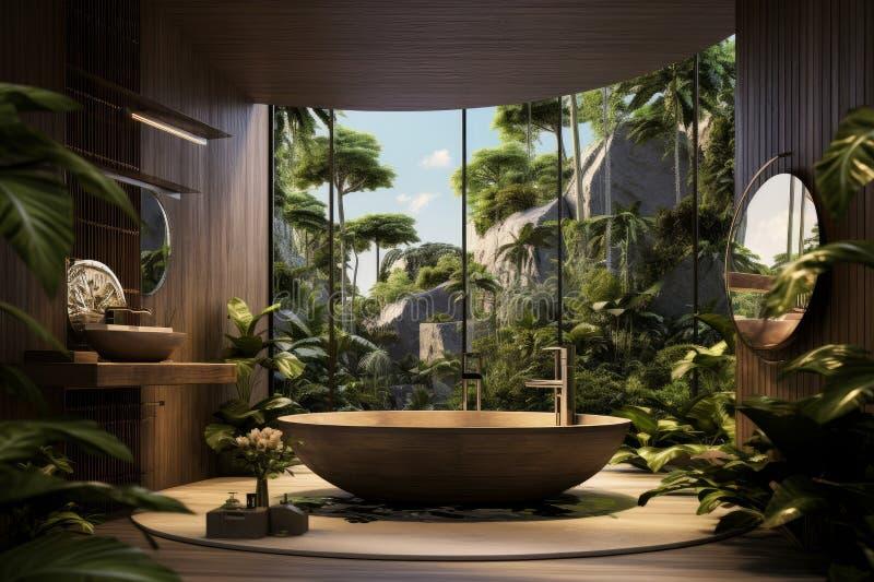 Urban jungle bathroom: Feature indoor⁤ plants and ‍botanical prints