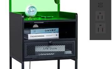 Stylish AOGLLATI Nightstands: Function Meets Fashion!