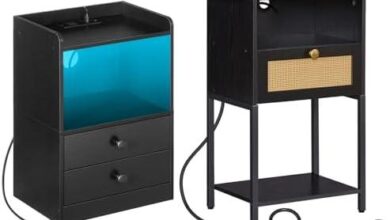 Chic Nightstands: Blend of Functionality and Elegance