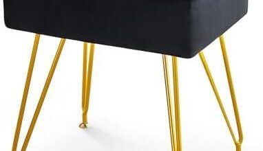 Chic Footstool: Comfort Meets Contemporary Elegance