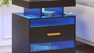 Stylish Nightstands for Modern Bedroom Ambiance