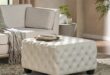 Versatile Ottoman: Elegant Design Meets Practical Storage