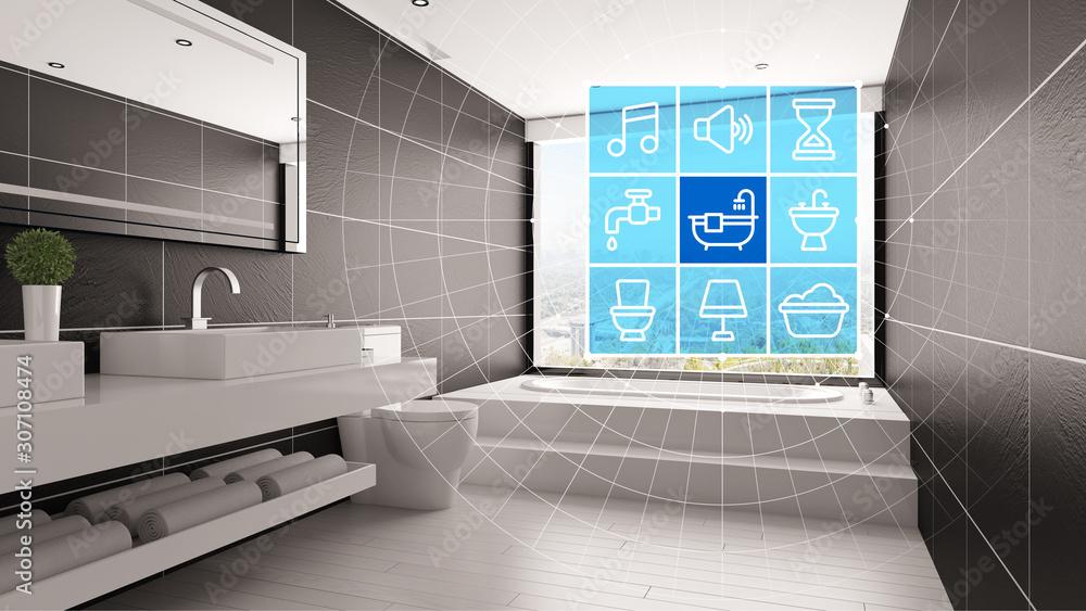 Smart technology bathroom: Upgrade with high-tech⁣ fixtures and modern convenience