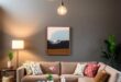 Embracing Modern Boho: Stylish Living Rooms with Vintage Lighting Charm