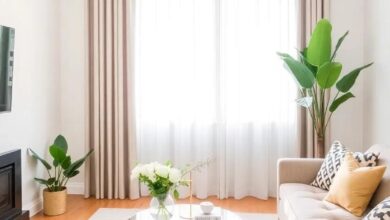 Transform Your Apartment: Stylish Living Room Decor with Chic Metallic Touches