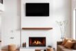 Creating Harmony: Designing a Cozy Living Room with Fireplace and Wall-Mounted TV