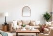 Embracing Cozy Elegance: Designing a Farmhouse Living Room in Warm Taupe Hues