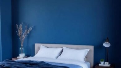 Transform Your Sanctuary: Embracing Deep Blues in Bedroom Wall Colors