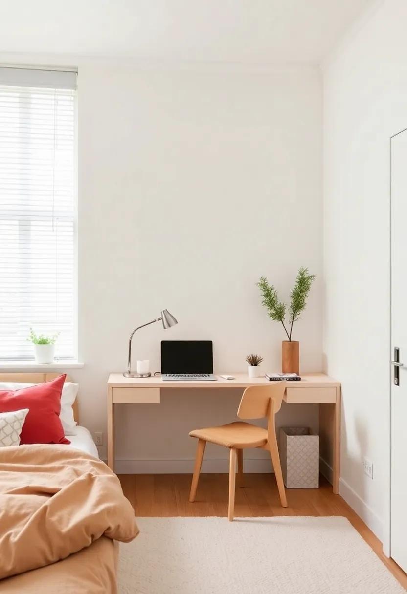 Optimizing Your Bedroom: Clever Layout Ideas to Incorporate a Desk Seamlessly