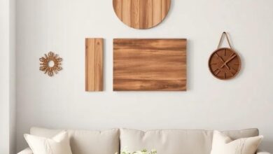 Embrace Comfort: Rustic Handmade Wall Decor for Your Farmhouse Living Room